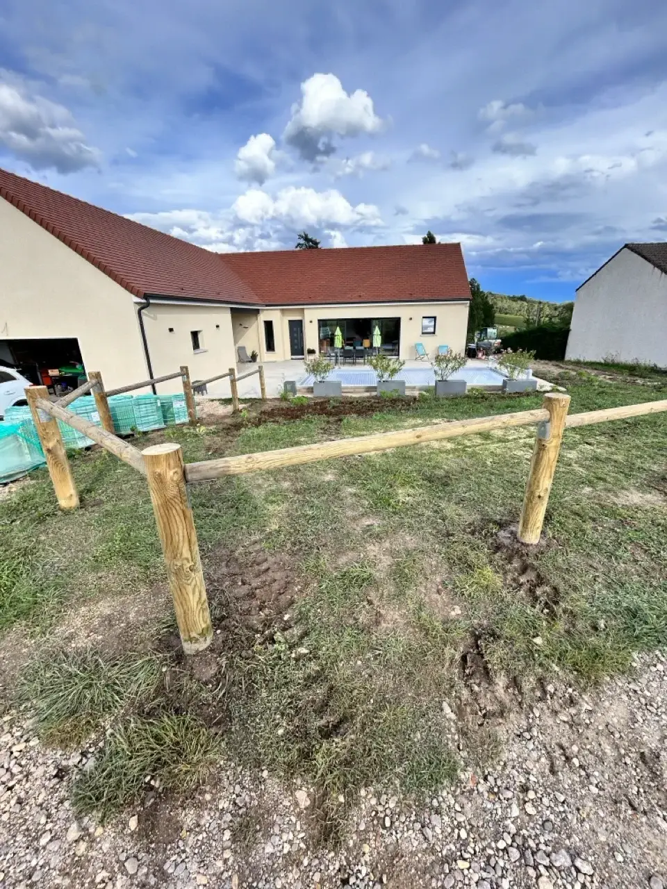 Pose de clôture pour votre propriété - Durand Prestagri à Bissy-sur-Fley (10)