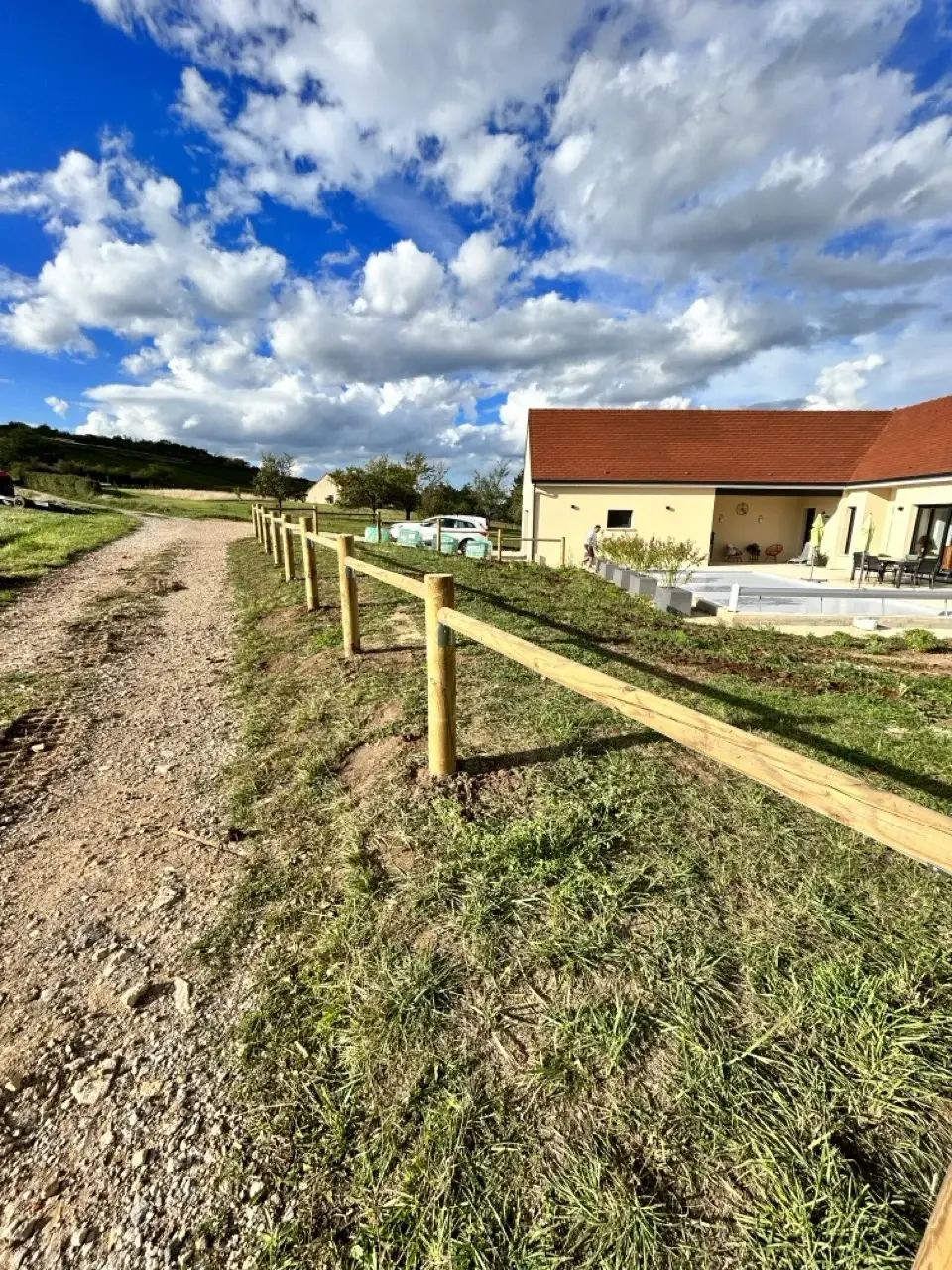 Pose de clôture pour votre propriété - Durand Prestagri à Bissy-sur-Fley (11)
